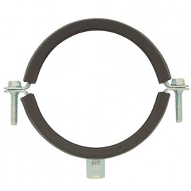 25 colliers de ventilation isophonique - M8 - M10 mm - Diamètre tube 100 mm