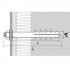 Kit fixation chaudière sur isolant - longueur vis 210 mm