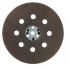 Plateau support auto-agrippant pour disques perforés D.125 mm pour ponceuse - 10998031