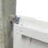 Pivots de portail PVC réglable à cheviller - Gond D. 12 mm - Sachet de 2 pcs