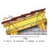 Vis à bois double filet pour isolation de toitures D. 7 x 460 mm - Boîte de 50 pcs