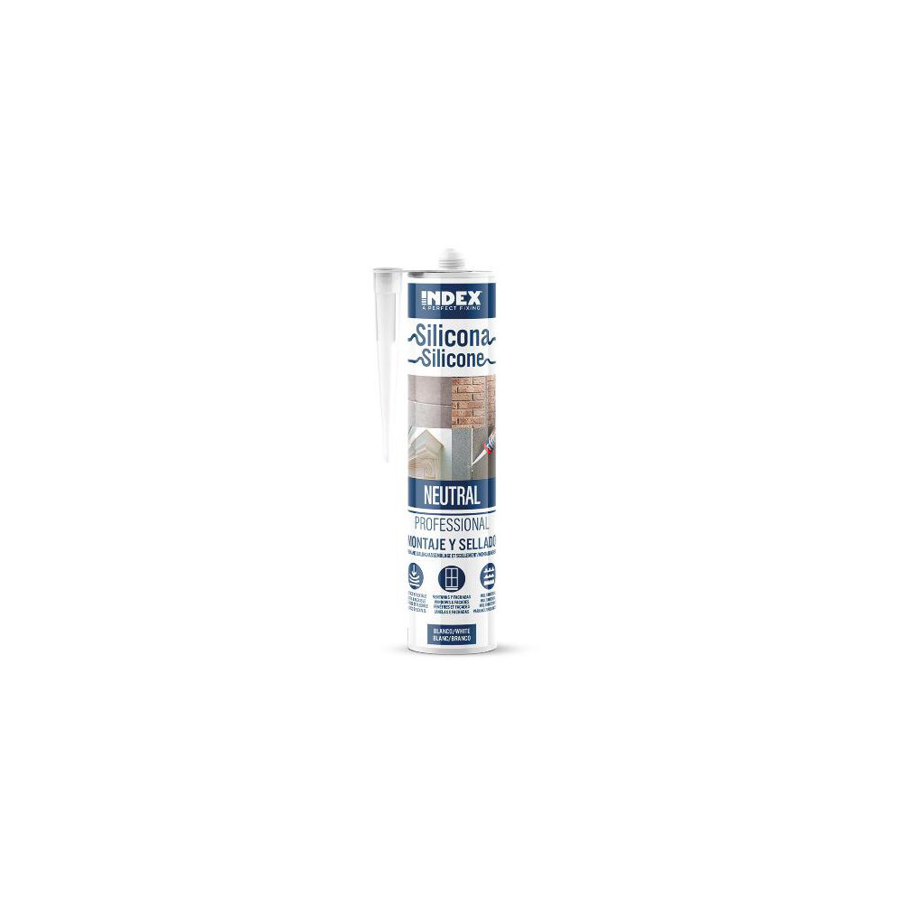 Mastic silicone acétique sanitaire - SOUDASIL SAN - Transparent 280 ml