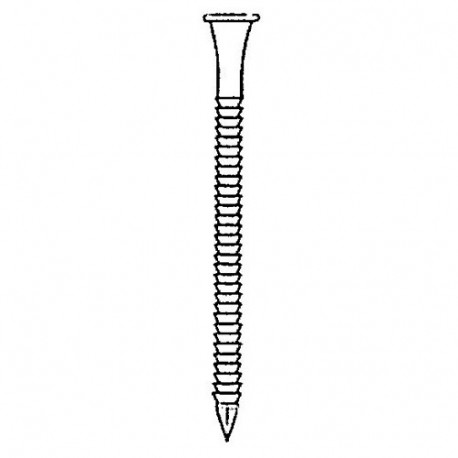 Pointe en vrac d' ancrage (AN) Žlectro galvanisŽe 4,0 x 40 mm 5 kg - Fixtout