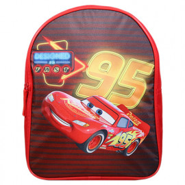 DISNEY - Cartable sac à dos à roulettes Cars rouge