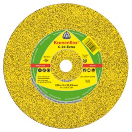 25 disques à tronçonner MP EXTRA C 24 D. 180 x 3 x 22,23 mm - Pierre / béton - 13489 - Klingspor