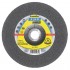 10 meules/disques à ébarber MD SUPRA A 24 N D. 125 x 6 x 22,23 mm - Acier inoxydable - 2922 - Klingspor
