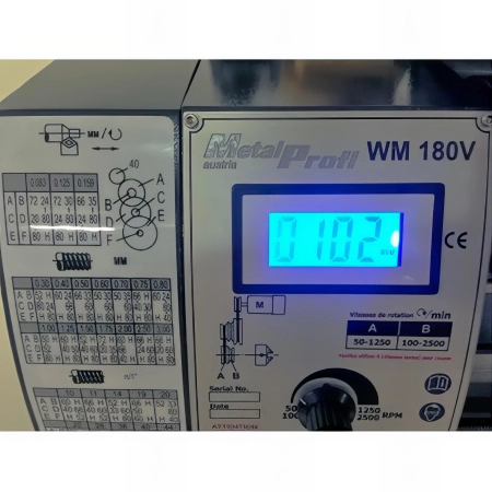 Tour métaux monophasé 750 mm - 750 W 230 V