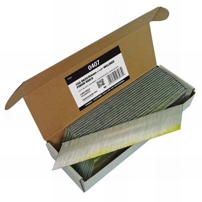 Clous de finition pour tête "D" inclinée 15G - DA 25 / 65 mm - boite de 4 000 - pour cloueur d'angle "GDA64V-GBA64LHH"