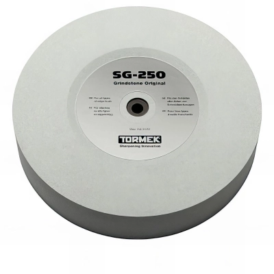 Meule à eau d'origine T8 et T7 Gr 220 D. 250 x 50 mm pour affûteuse à eau - Tormek - SG-250