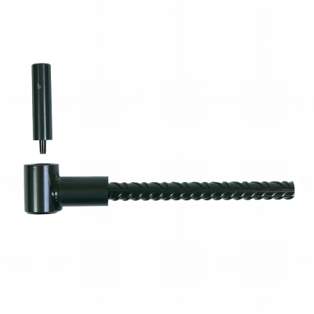 25 Gonds de volet Parpaing D. 12 x 125 mm - Clav. D. 16 mm - Double volet - Zingué jaune