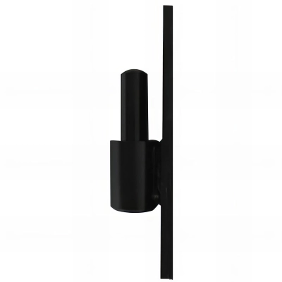 Gonds de volet sur platine 13 x 3,5 mm - Gonds D. 14 mm - Clav. H. 40 mm - Noir - Seau de 25 pcs 2