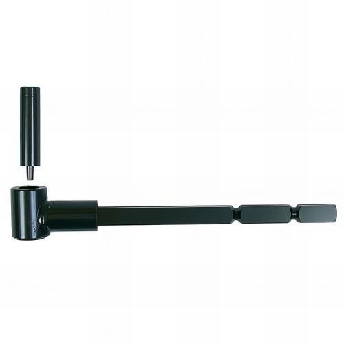 1 Gond de volet Isol. therm. résine D. 12 x 260 mm - Clav. D. 12 mm - Double volet - Zingué jaune