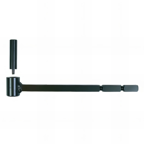 12 Gonds de volet Isolation thermique résine D. 14 x 350 mm - Clav. D. 16 mm - Simple volet - Noir
