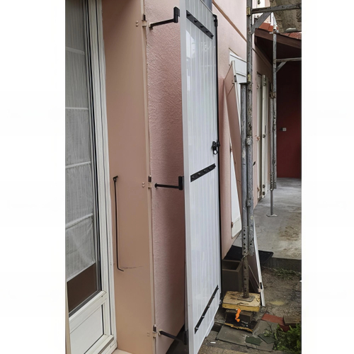 1 Gond de volet Isolation thermique résine D. 12 x 260 mm - Clav. D. 16 mm - Simple volet - Noir