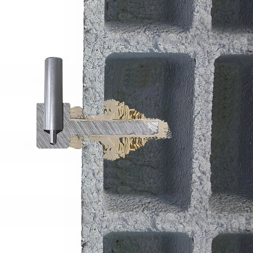 6 Filtres métallique pour scellement à la résine dans les matériaux creux - D. 26 x 1000 mm