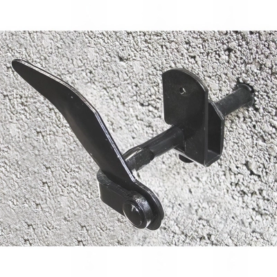 Butées universelle pour arrêt de volet avec caoutchouc H. 55 mm - Noir - Boîte de 25 pcs 2