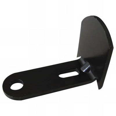 30 Battements longs coudés réglables pour espagnolette de volet - H. 20 mm - Zingué jaune