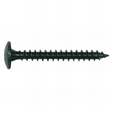 200 Vis pour fixation de penture de volet bois - Torx T30 D. 14 mm - D. 6 x 60 mm - Noir