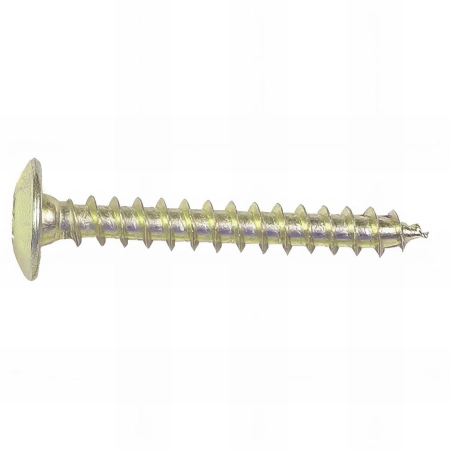 200 Vis pour fixation de penture de volet bois - Torx T30 D. 14 mm - D. 6 x 70 mm - Zingué jaune
