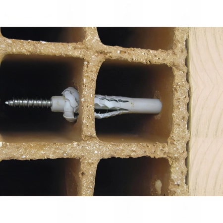 25 Chevilles longues "CQLV" D. 8 x 120 mm + Vis tête fraisée Torx T30 / D. 5,5 x 120 mm - Zingué