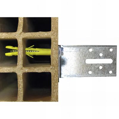 25 Chevilles longues D. 10 x 100 mm + Tirefond D. 7 x 100 mm - Tête hexa. 13 mm Torx T40 - Zingué 2