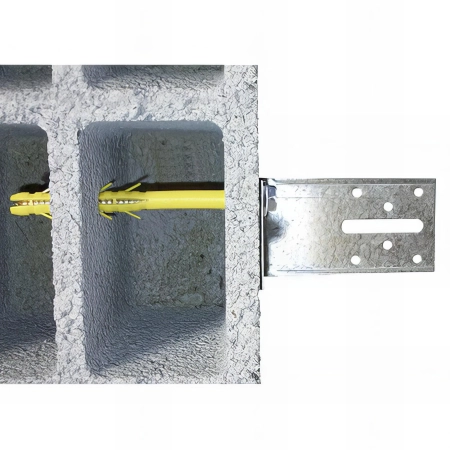 25 Chevilles longues D. 10 x 160 mm + Tirefond D. 7 x 160 mm - Tête hexa. 13 mm Torx T40 - Zingué