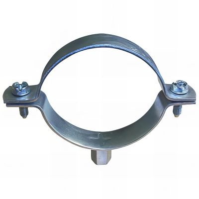 10 Colliers série lourde - 2 vis - M8 / M10 - D. 133-140 mm - Zingué
