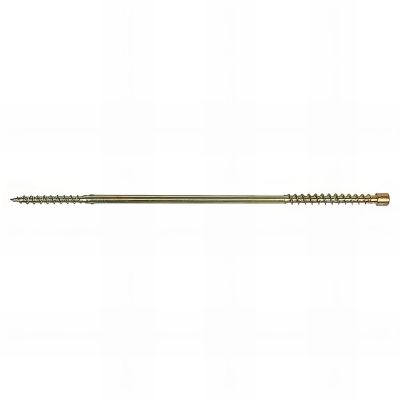 50 Vis à bois double filet isolation de toitures et redressage de vieilles charpentes D. 7x150 mm