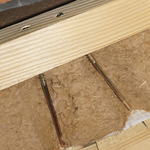 50 Vis à bois double filet pour isolation de toitures D. 7 x 330 mm