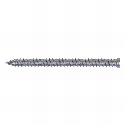 50 Vis béton pour fixation de menuiseries - Tête ronde réduite T30 - D. 7,5 x 202 mm - Zingué