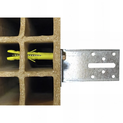 6 Chevilles longues CQLT D. 10 x 280 mm + Tirefond D. 7 x 280 mm - Tête hexa. 13 mm - Zingué 2