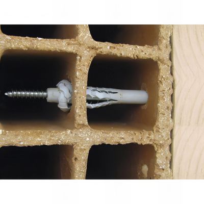 10 Chevilles longues "CQLV" D. 8 x 80 mm + Vis tête fraisée Torx T30 / D. 5,5 x 80 mm - Zingué 2