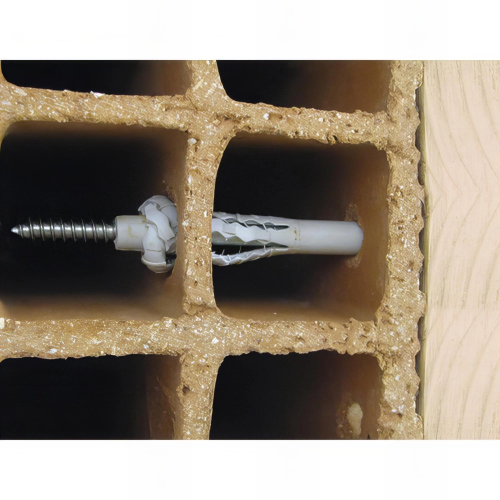 10 Chevilles longues "CQLV" D. 8 x 140 mm + Vis tête fraisée Torx T30 / D. 5,5 x 140 mm - Zingué