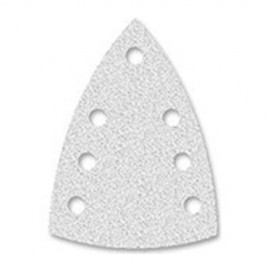 100 triangles abrasifs papier corindon auto-agrippant 7 trous PS 33 CK L. 98 x 148 mm Gr 60 - 215473 - Klingspor