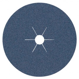 25 disques fibres zirconium CS 565 D. 125 x 22 mm Gr 40 - 242802 - Klingspor