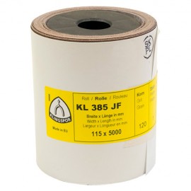 Rouleau toile corindon KL 385 JF Ht. 115 x L. 5000 mm Gr 80 - 278790 - Klingspor