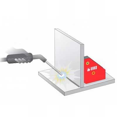 Équerre magnétique de soudure 45°/90° - 95 x 110 mm - Mod. 4971-EM 2