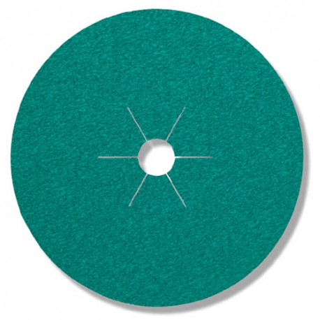 25 disques fibres céramique FS 966 D. 125 x 22 mm Gr 60 - 316496 - Klingspor