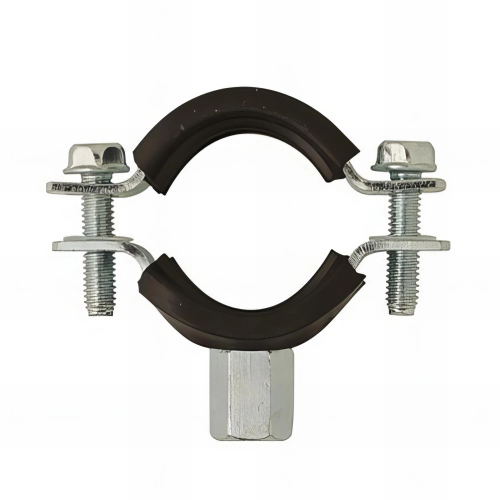50 colliers lourd MARKS63, double embase Acier Zingué, Isophonique - M8 - M10 - D. 50 - 60 mm