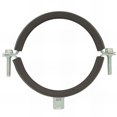 25 colliers de ventilation isophonique - M8 - M10 mm - Diamètre tube 200 mm