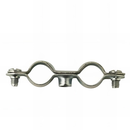 100 colliers de plomberie double M7 x 150 - 12 x 14 mm