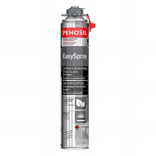 12 mousses polyuréthane projetable - spéciale isolation - 700 ml