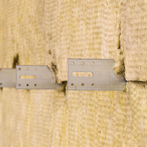 50 équerres de bardage - L. 160 mm