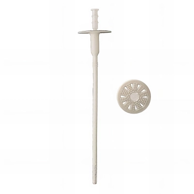100 fixations d'isolant polyvalente à frapper, clou acier - 8 x 235 mm
