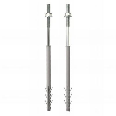 Kit fixation radiateur sur isolant - longueur vis 250 mm