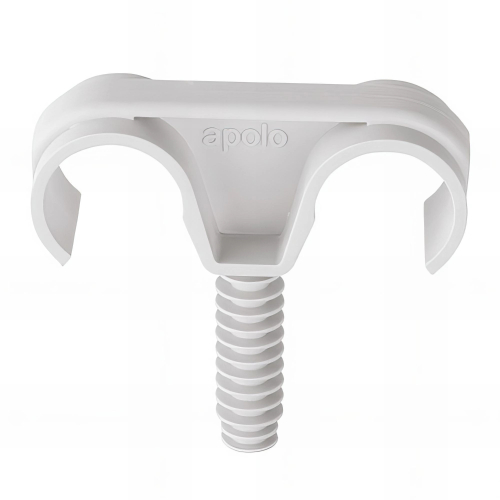 50 attaches de dalle "by Apolo" double tube - D. 18 mm
