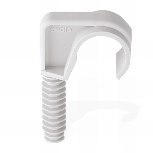 50 attaches de dalle "by Apolo" simple tube D. 28 mm