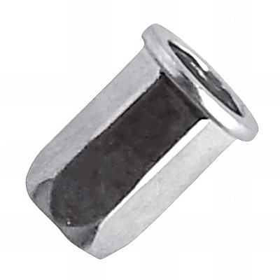 500 écrous à sertir hexagonal acier zingué TP, D. M 5 x 14.5 mm - HCD0530 - Scell-it