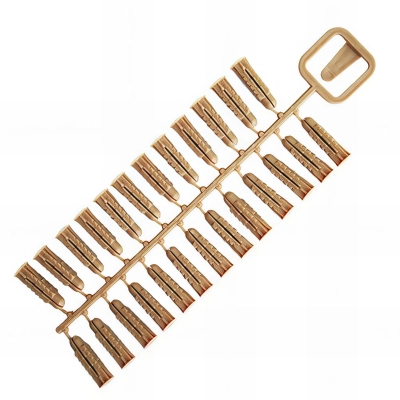 100 chevilles universelle polypropylène haute densité multi-matériaux - D. 10 2