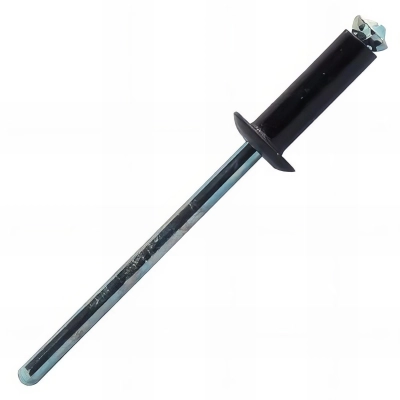 250 rivets aveugles éclatés alu/acier noir TP, D. 4.8 x 25 mm - PBD4825 - Scell-it